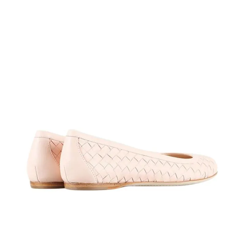 Bottega Veneta Casual Single Shoes Women's Pink-3