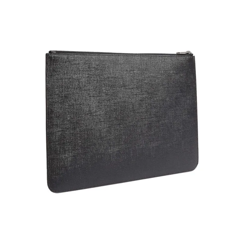 GIVENCHY Leather Clutch Regular Women's Black-2