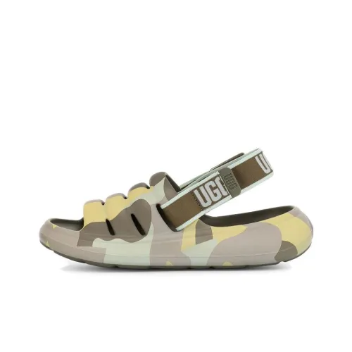 UGG Beach Sandals Women's Moss Green