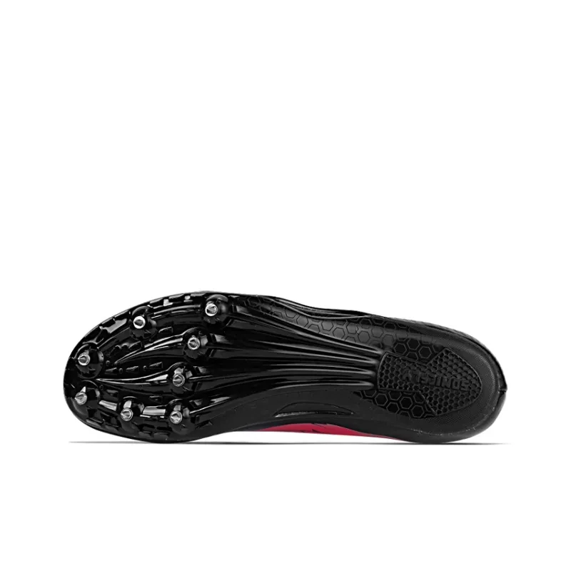 Winglized Anti Slip Wear Resistant Low Top Sprint Running Shoes Unisex Black Night Elf-3