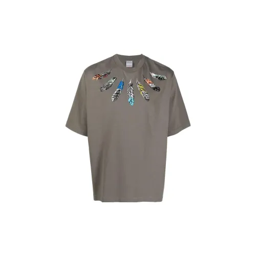 MARCELO BURLON COUNTY OF MILAN Feathers Detail T-shirt