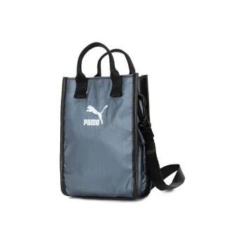 PUMA Fabric Shoulder Bags Handbags Small Size Unisex Denim Blue