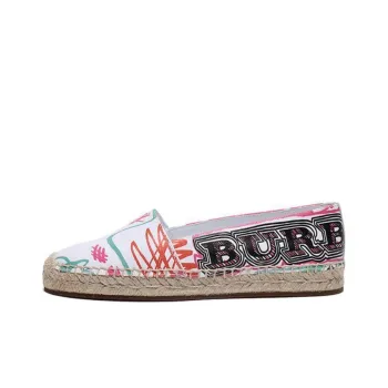 Burberry Casual Single Shoes Women's White