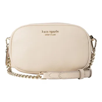 Kate Spade Leather Camera Bag Shoulder Bag Crossbody Bag Small Size Women's Beige