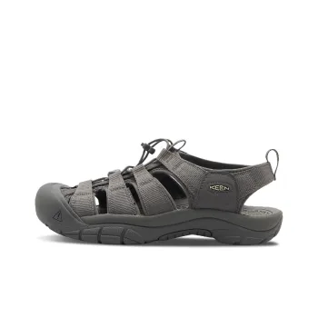 KEEN Newport H2 Slip Resistant Breathable Abrasion Resistant River Trekking Shoes Men's Gray