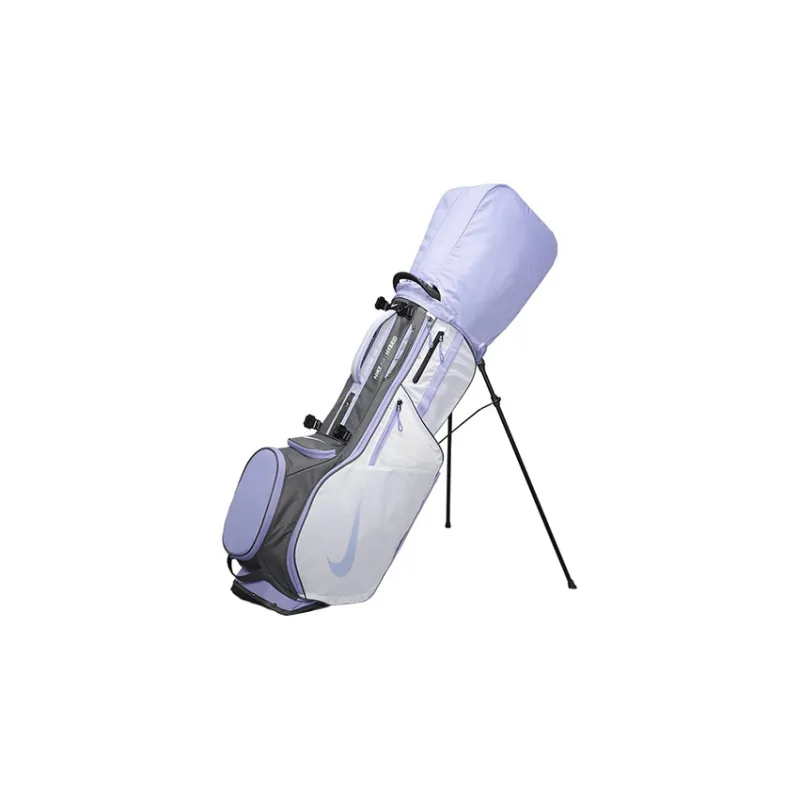 Nike Polyester Golf Bag Crossbody Bag Shoulder Bag Unisex White/Purple-3