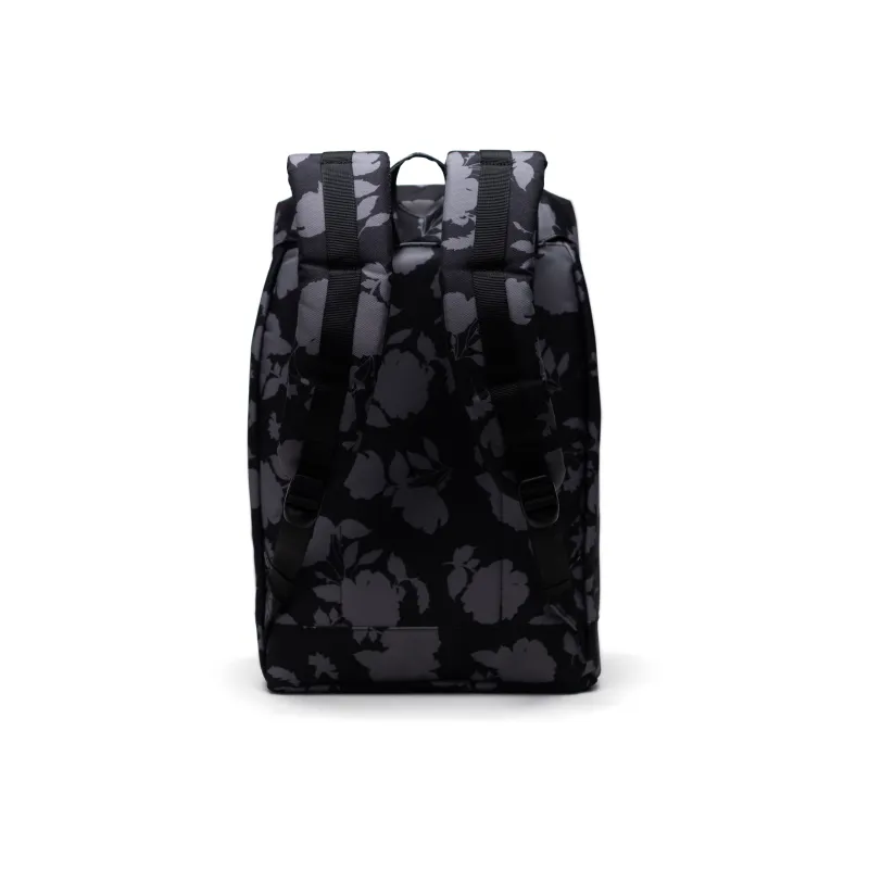 Herschel Polyester Backpacks Large Size Unisex Print Black-3