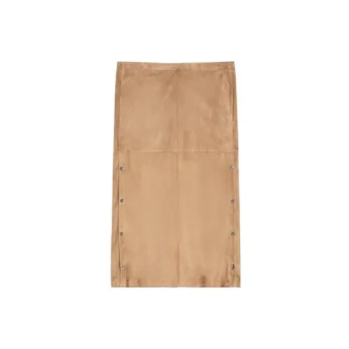 'S MAX MARA Denim Long Skirts Women's Brown