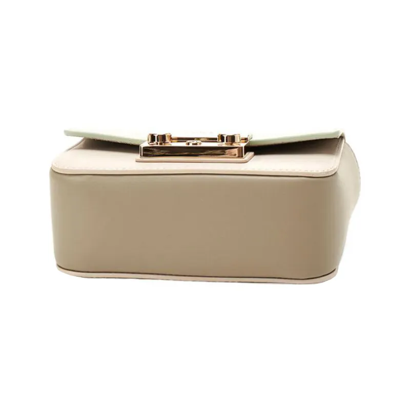 Furla Metropolis Collection Calfskin Shoulder Bag Crossbody Bag Mini Women's Green-3