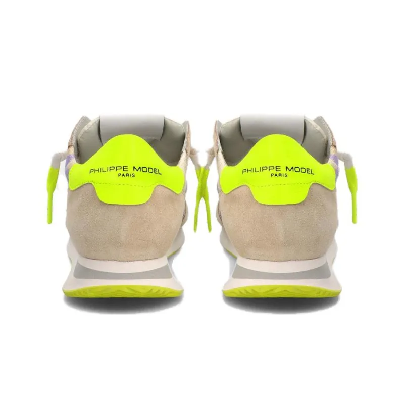 PHILIPPE MODEL Paris Logo-patch Suede Sneakers-5
