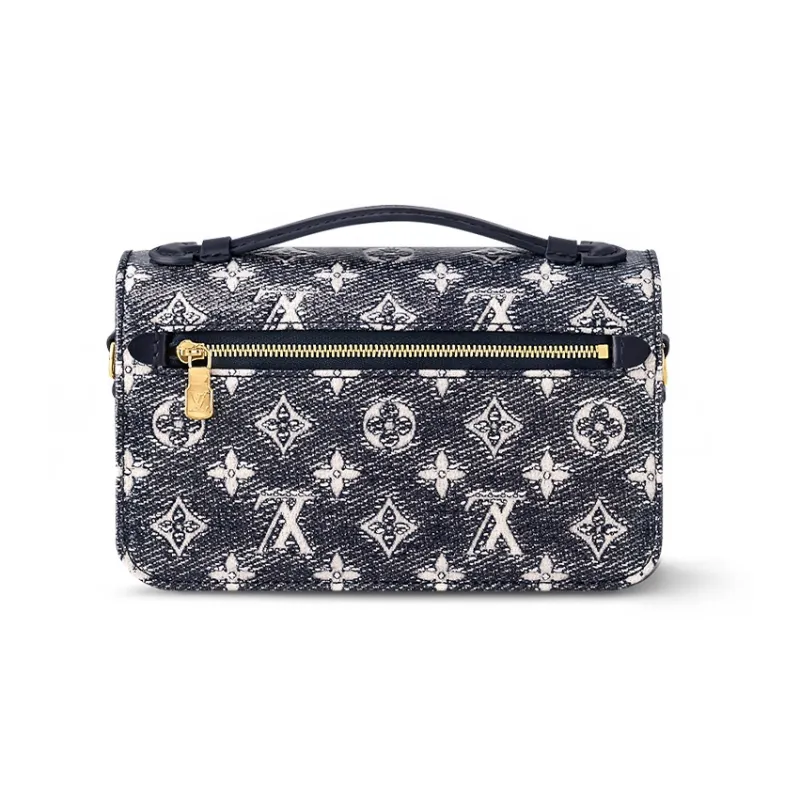 LOUIS VUITTON Pochette Metis East West Blue-2