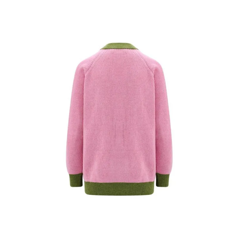 MARNI Distressed finish V neck Cardigan-1