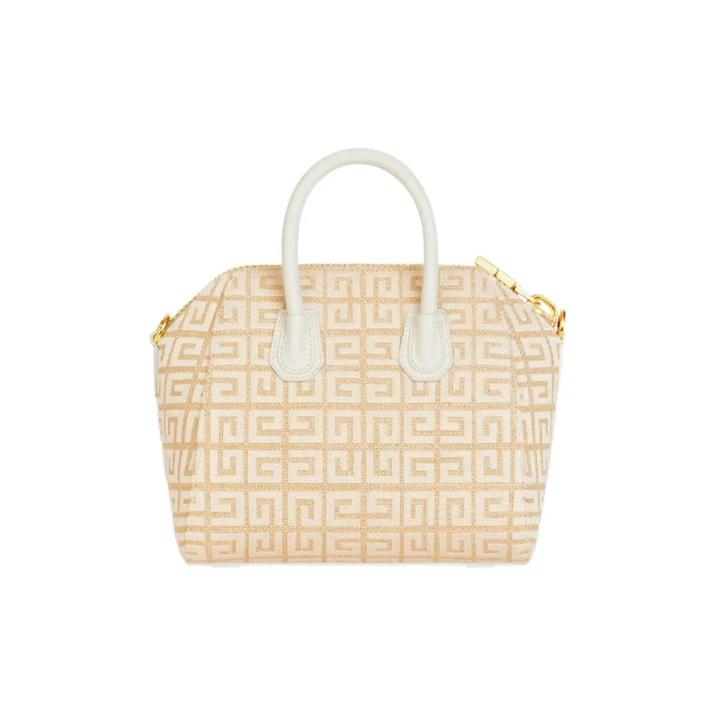 GIVENCHY Antigona Polyester Handbag Shoulder Bag Crossbody Bag Mini Women's White/Natural-3