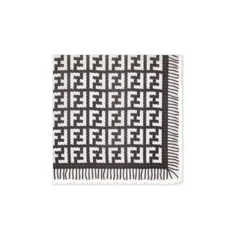 FENDI Shawls Women's Black/White