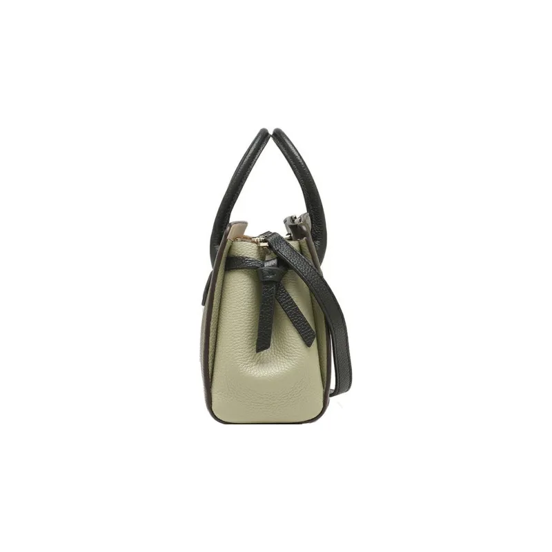 Kate Spade Knott Cow Leather Kelly Bag Handbag Shoulder Bag Crossbody Bag Women's Olive Green-2
