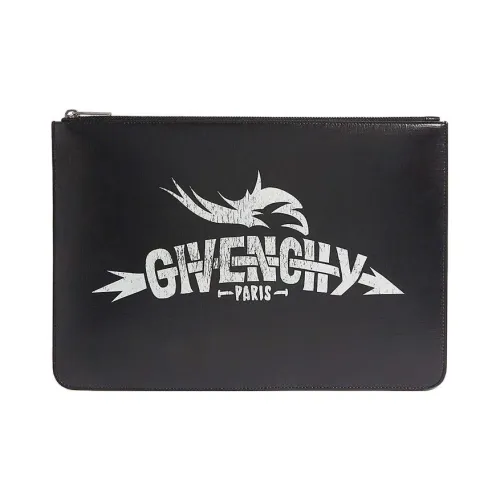GIVENCHY Leather Clutch Regular Women's Black