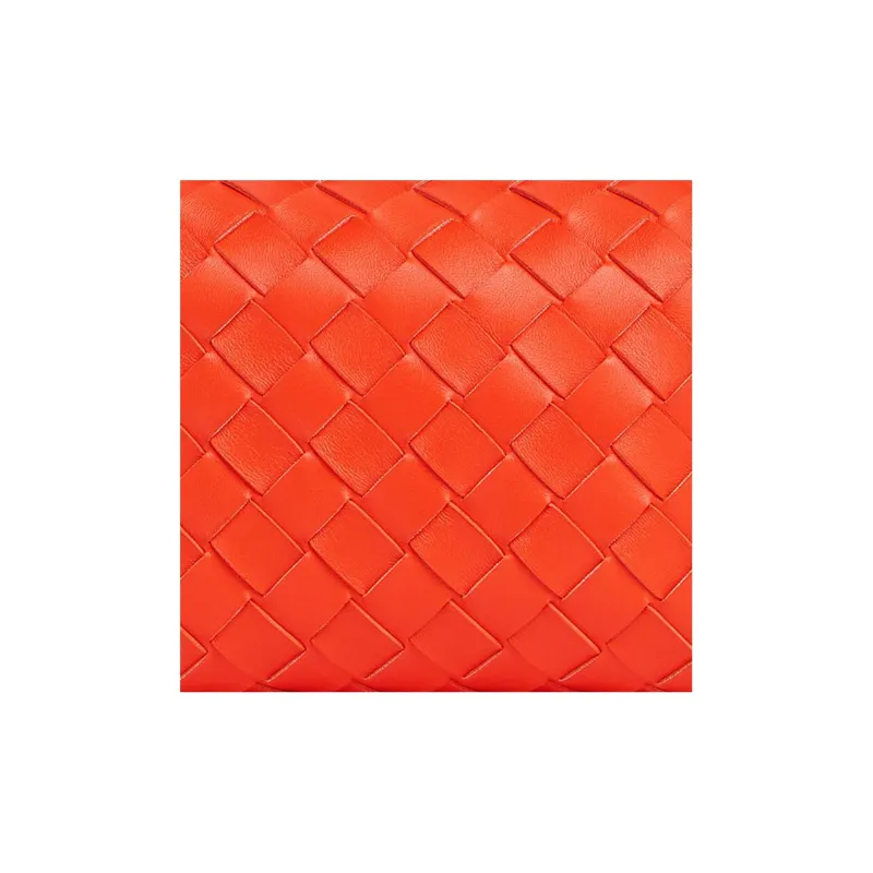 Bottega Veneta LOOP Sheepskin Crossbody Bag Shoulder Bag Women's Orange-3