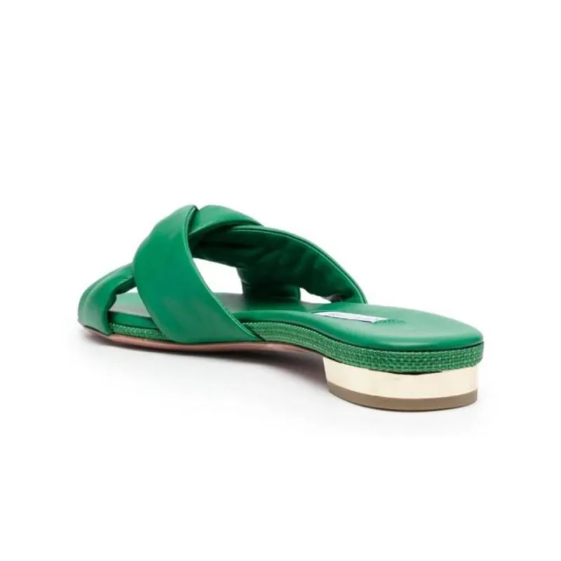 AQUAZZURA Oli 25mm Leather Sandals-3