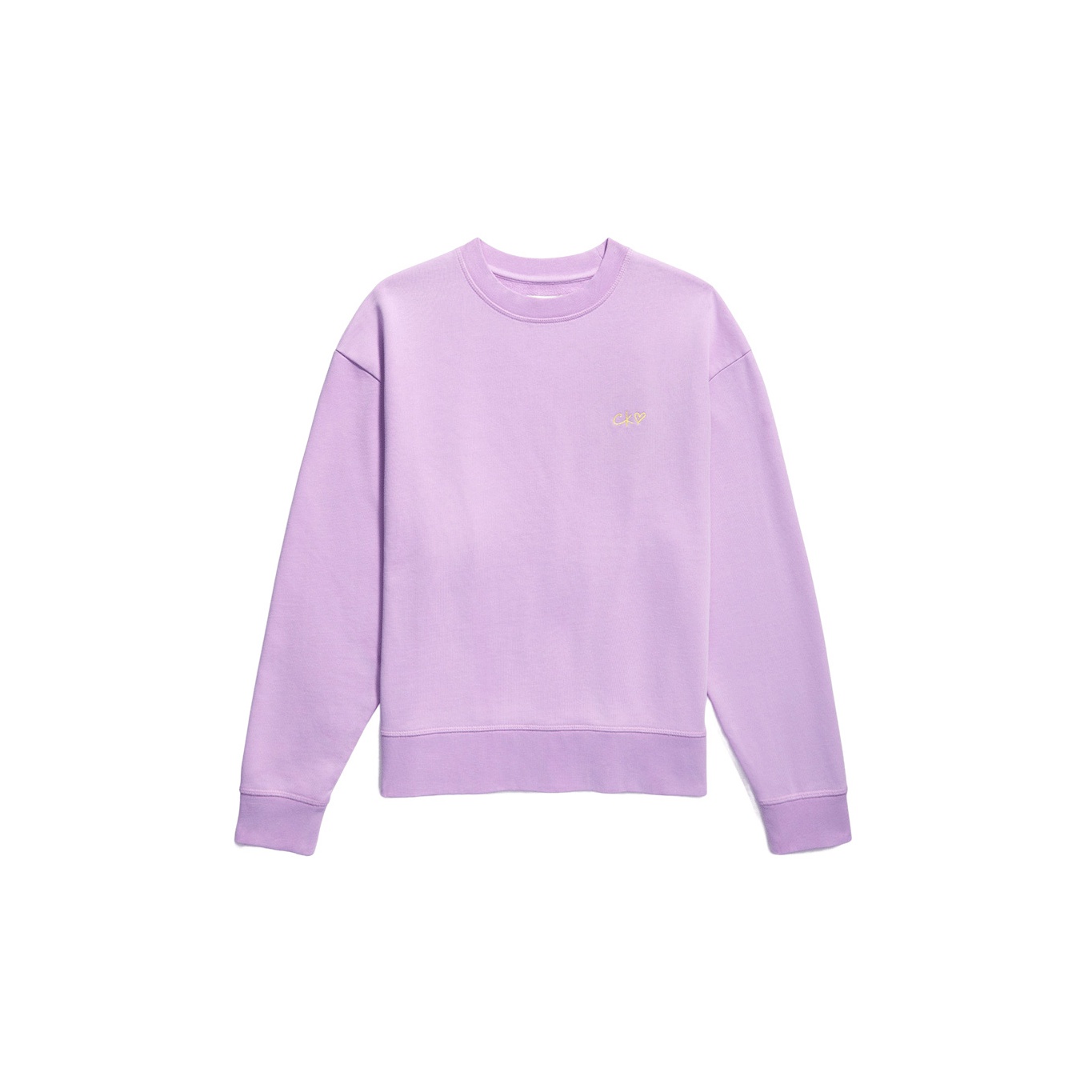 Calvin klein purple sweatshirt hotsell