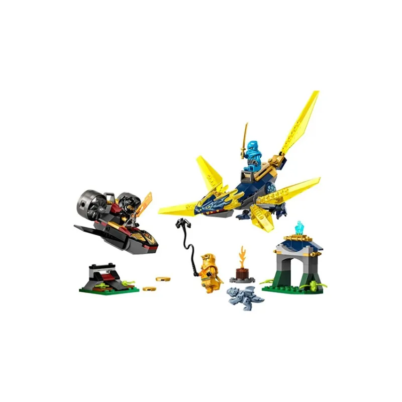 LEGO Nya And Arin's Baby Dragon Battle Building Blocks 71798-2