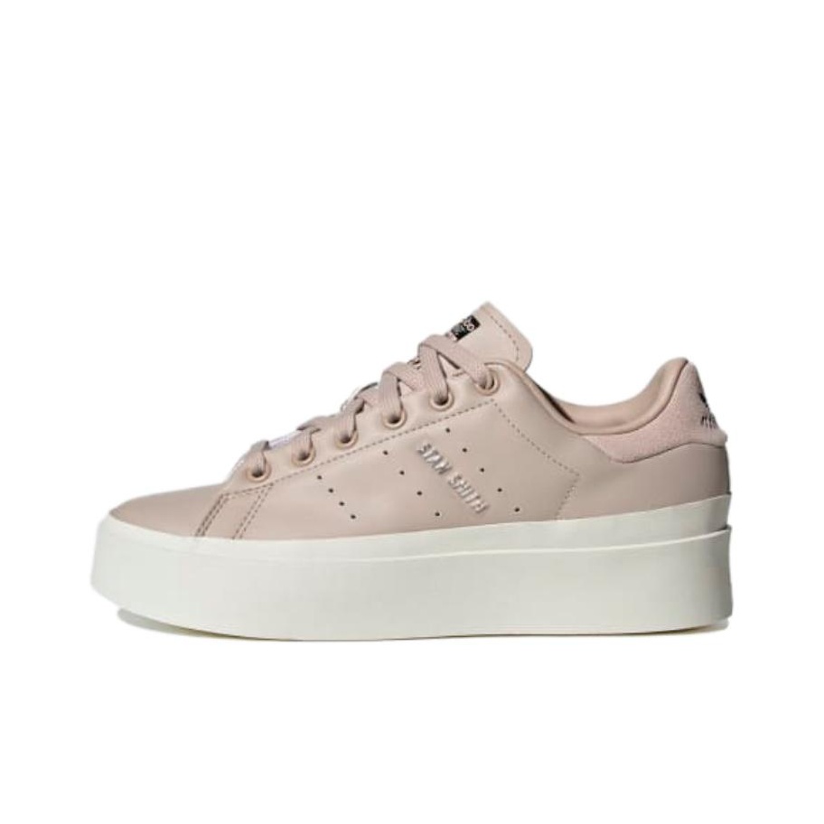 Adidas stan smith womens embossed white raw pink hotsell