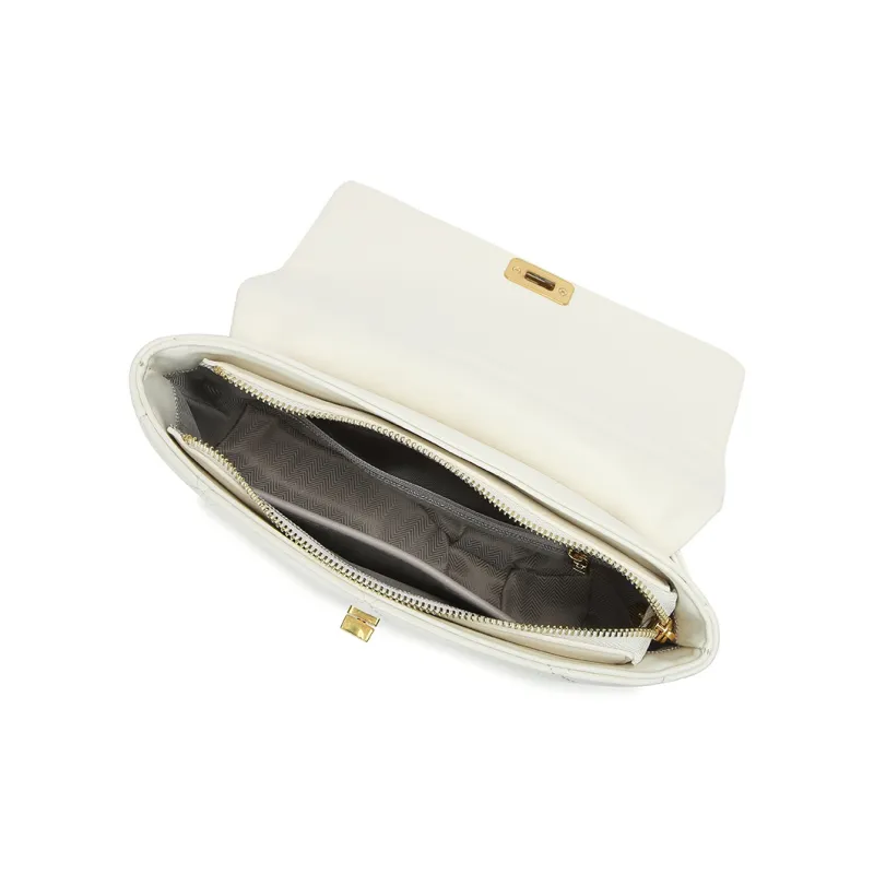 NOMK PU Small Square Bag Shoulder Bag Chain Bag Shoulder Bag Crossbody Bag Handbag Regular Women's Black/White/Brown-14