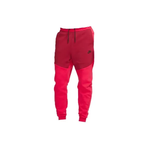 Nike Knitted Sweatpants Men Red