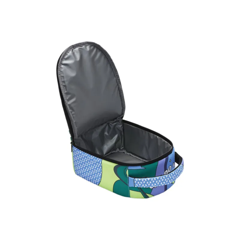 Nike Polyester Lunch Bag Handbag Regular Unisex Blue Green Multicolor-3