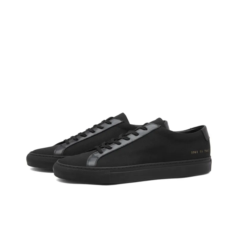 COMMON PROJECTS Low Top Stylish Skateboarding Shoes Men's Black-2