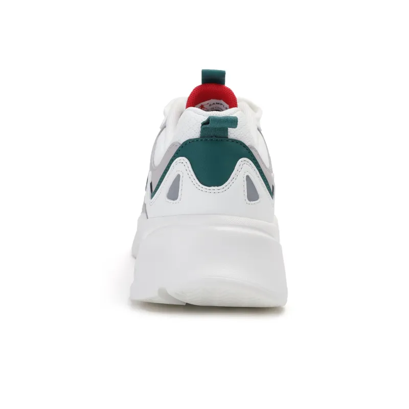 QIAODAN Low Top Running Shoes Men's White Gray-3