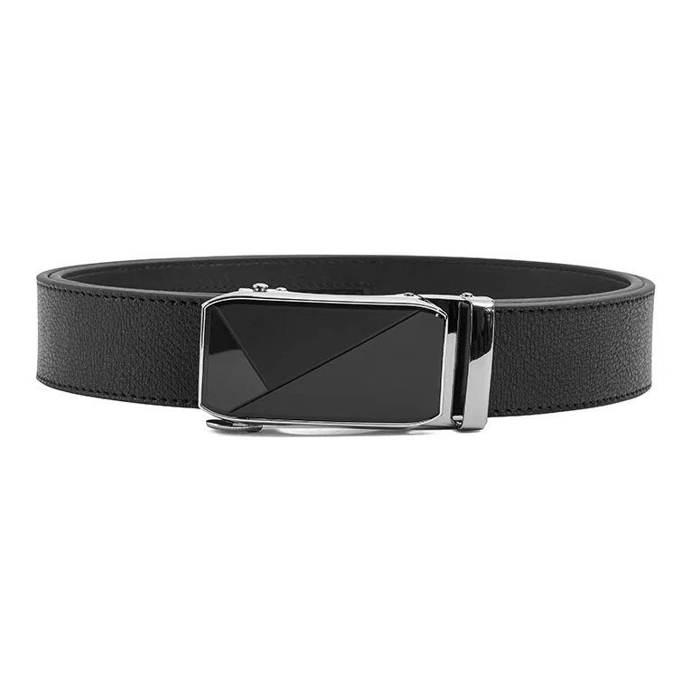 GXG Automatic Buckle Genuine Leather Suit Trouser Trendy Business Formal Belt Leather Belts Men's-1