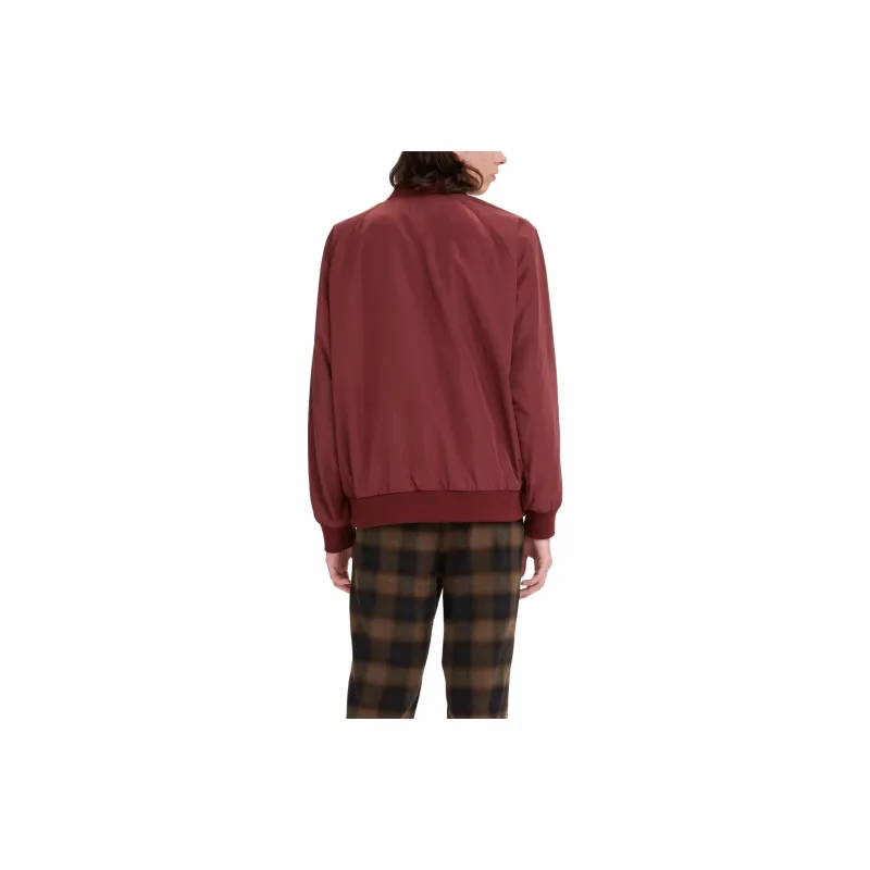 Levis Jackets Men Burgundy-1