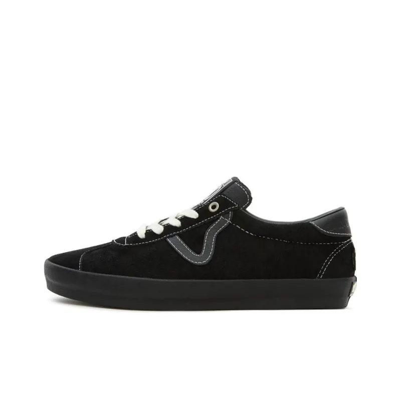 Helena Long x Vans Anti-Slip Wear-Resistant Low-Top Skateboard Shoes Unisex Black White-0