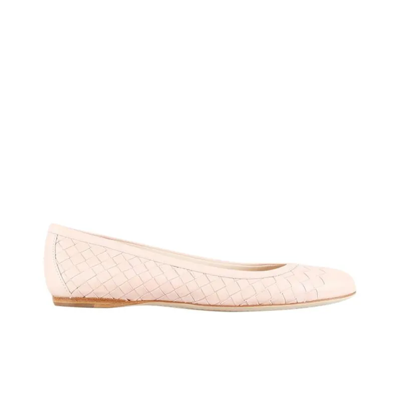 Bottega Veneta Casual Single Shoes Women's Pink-1