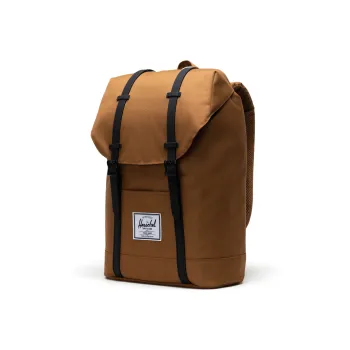 Herschel Polyester Backpack Large Size Unisex Rubber Yellow
