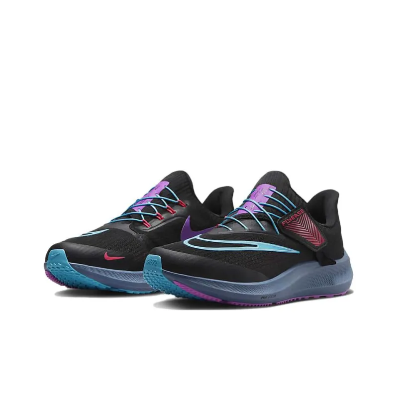 Nike Pegasus Flyease Se Black Baltic Blue Fuchsia Dream-2