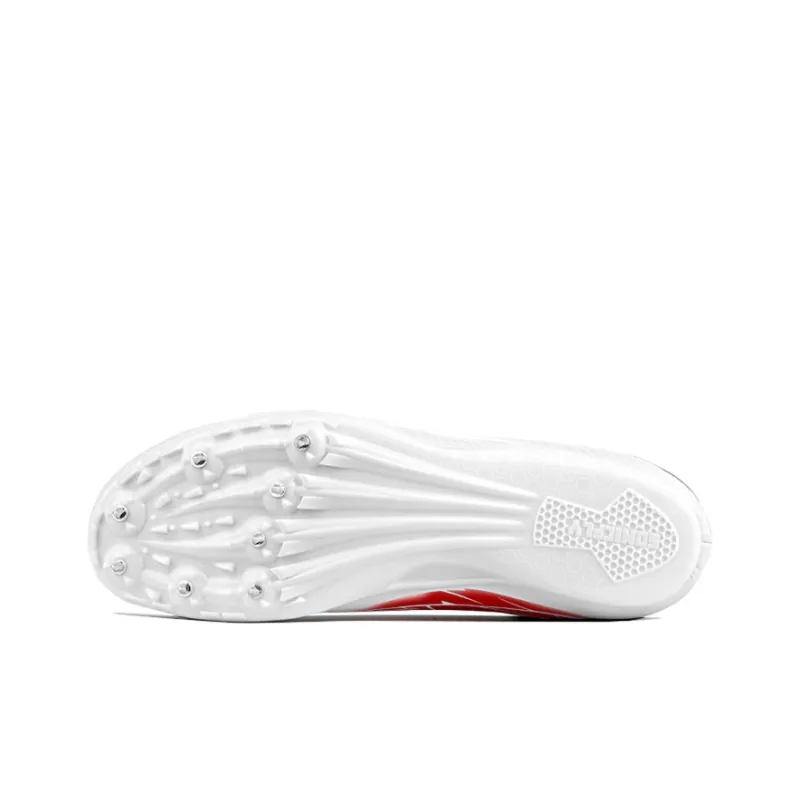 Winglized Anti Slip Wear Resistant Low Top PEBSX Hard Sole Sprint Running Shoes Unisex Magic White-3