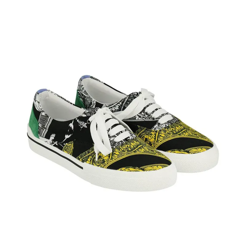 FANSIZHE Low Top Skateboard Shoes Men's Multicolor-2