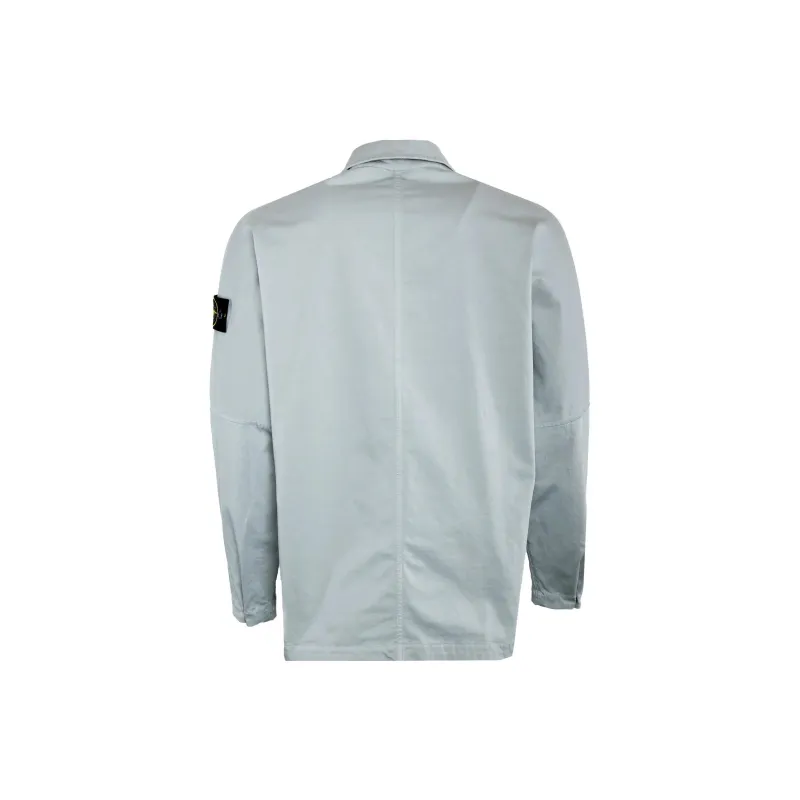 STONE ISLAND Jackets Men Haze Blue-1