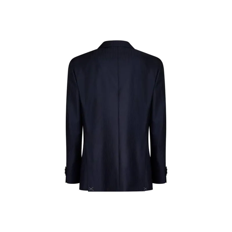 ETRO Pinstriped Double Breasted Blazer-1