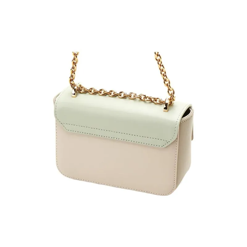 Furla Metropolis Collection Calfskin Shoulder Bag Crossbody Bag Mini Women's Green-2
