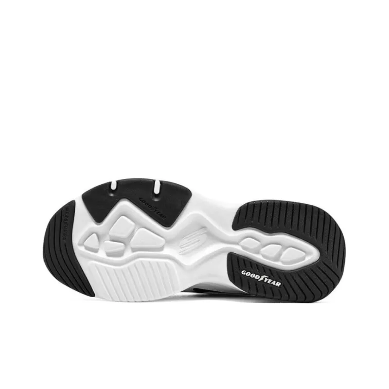 Skechers Dlites 4.0 'White Black' Women's-4
