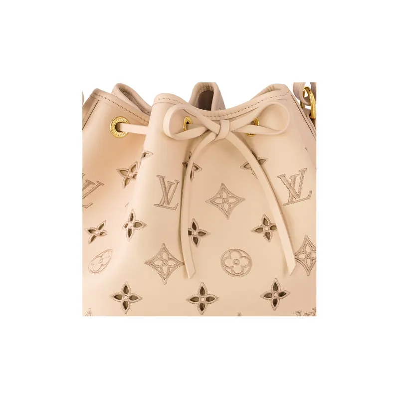 LOUIS VUITTON Calfskin Shoulder Bag, Crossbody Bag Regular Women's Light Brown-5