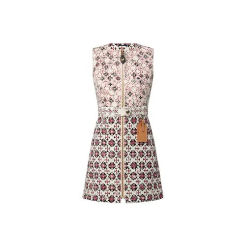 LOUIS VUITTON Sleeveless Dresses Women's Multicolor