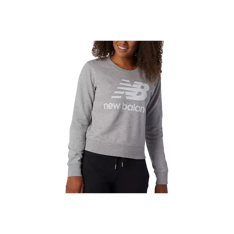 New Balance New Balance Clothing Sweatshirts Women's Light Gray-2