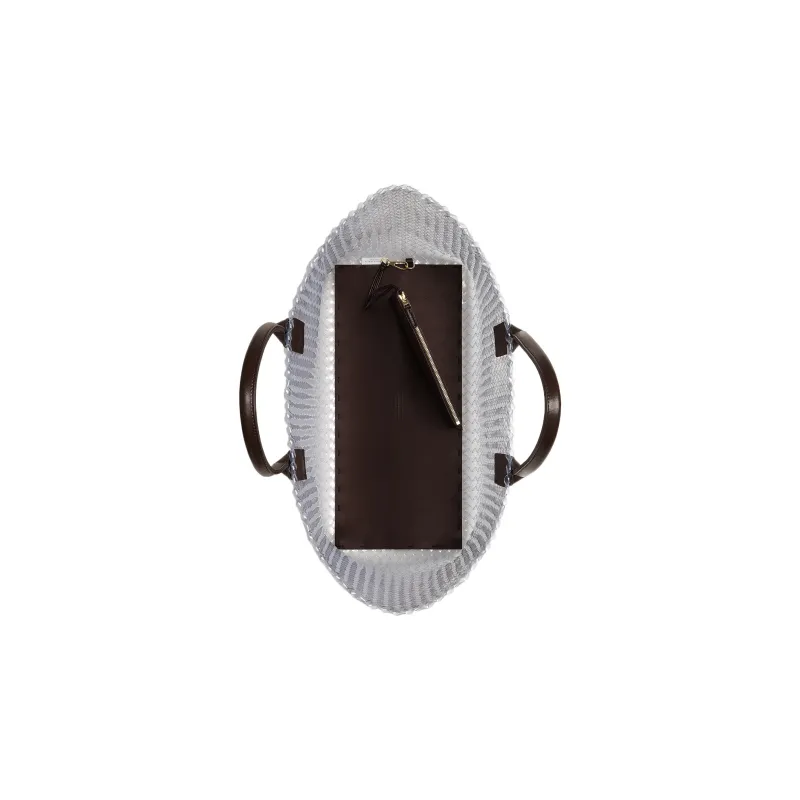 Bottega Veneta CABAT Silicone Handbag Tubas Women's Transparent-1