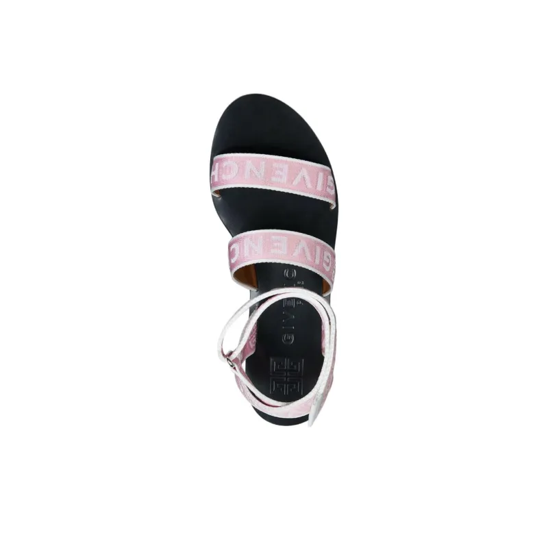 Givenchy One Strap Sandals Women's Pink-4