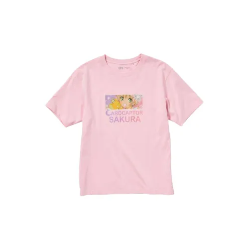 UNIQLO/UNIQLO X CLAMP Co-branded SS23 T-Shirts Unisex Pink