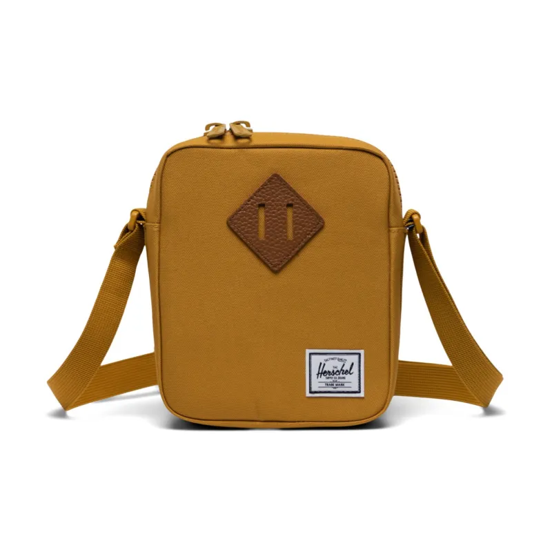 Herschel Polyester Shoulder Bag, Crossbody Bag Regular Unisex Mature Sun Gold-0