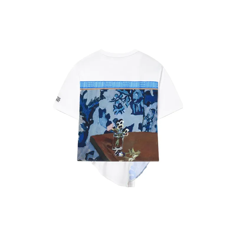 FILA Set in Sleeve T Shirt Women's White-1